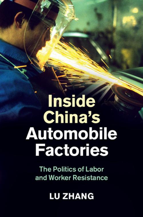 Cover of the book Inside China's Automobile Factories by Lu Zhang, Cambridge University Press
