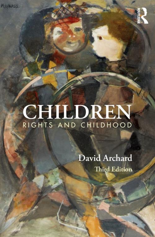Cover of the book Children by David Archard, Taylor and Francis