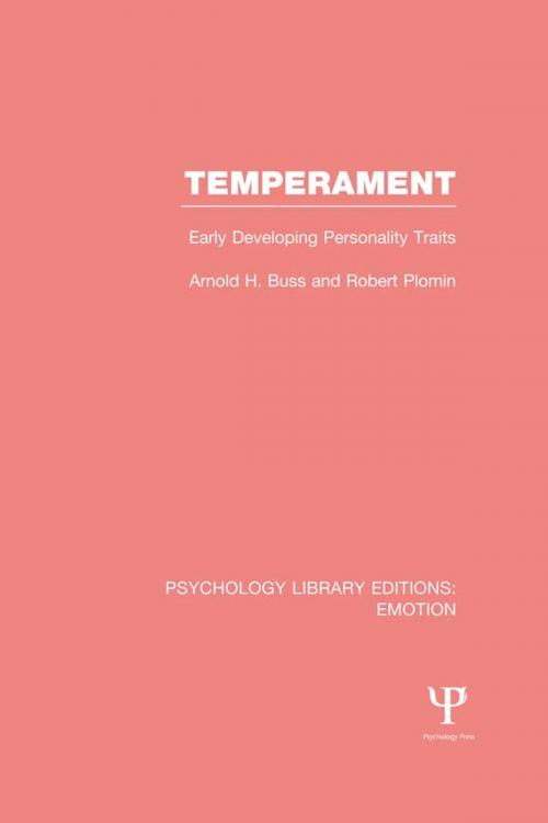 Cover of the book Temperament (PLE: Emotion) by Arnold H. Buss, Robert Plomin, Taylor and Francis