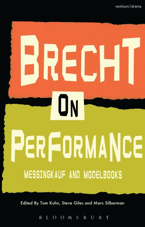 Cover of the book Brecht on Performance by Bertolt Brecht, Bloomsbury Publishing