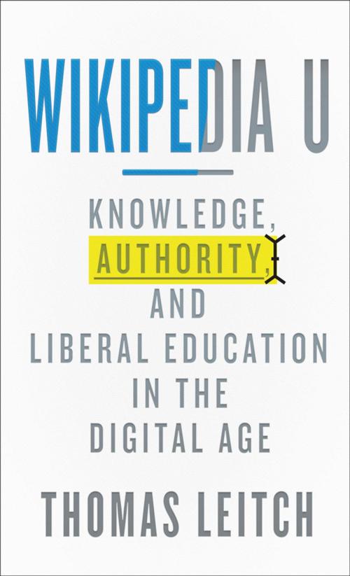 Cover of the book Wikipedia U by Thomas Leitch, Johns Hopkins University Press