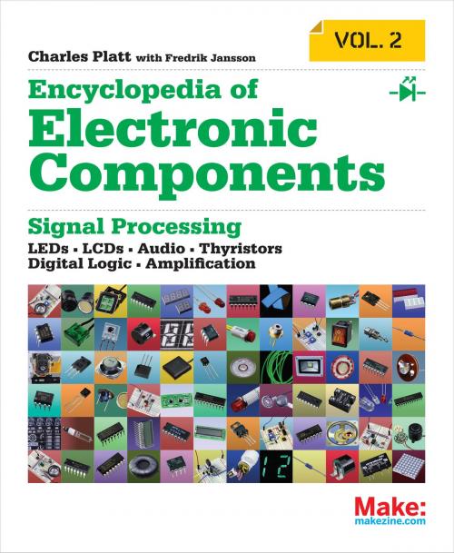 Cover of the book Encyclopedia of Electronic Components Volume 2 by Charles Platt, Fredrik Jansson, Maker Media, Inc