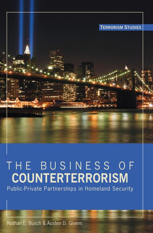 Cover of the book The Business of Counterterrorism by Austen D. Givens, Nathan E. Busch, Peter Lang