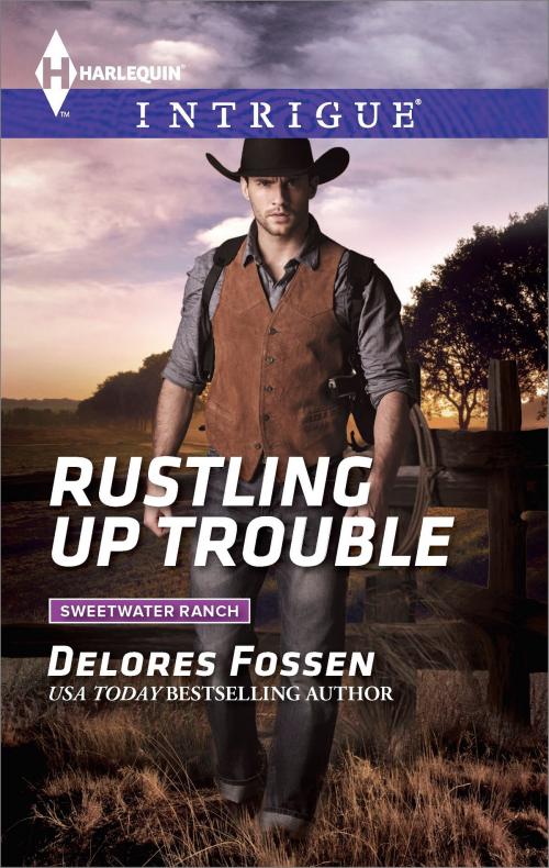 Cover of the book Rustling Up Trouble by Delores Fossen, Harlequin
