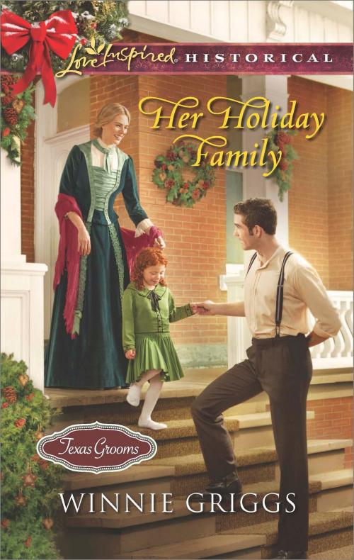 Cover of the book Her Holiday Family by Winnie Griggs, Harlequin
