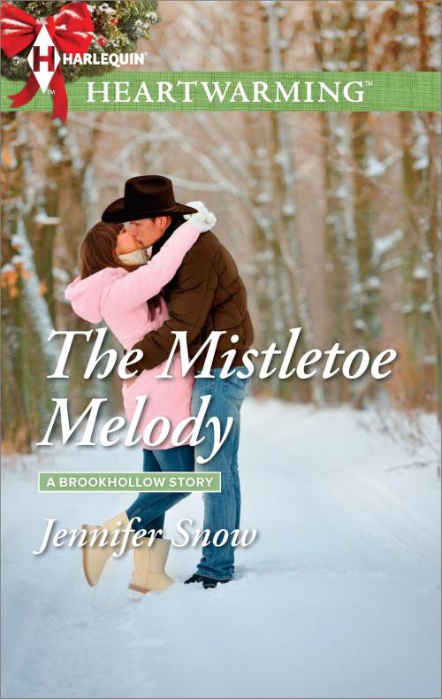 Cover of the book The Mistletoe Melody by Jennifer Snow, Harlequin