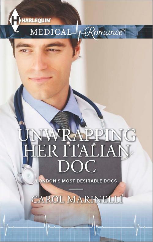 Cover of the book Unwrapping Her Italian Doc by Carol Marinelli, Harlequin
