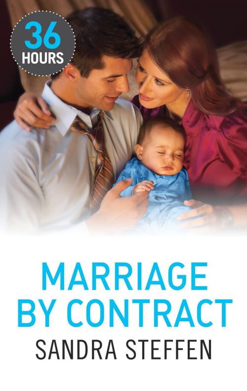 Cover of the book Marriage by Contract by Sandra Steffen, Harlequin