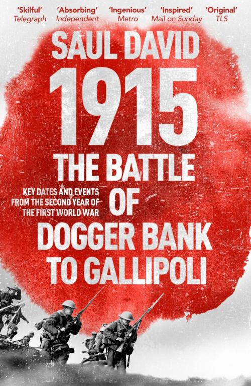 Cover of the book 1915: The Battle of Dogger Bank to Gallipoli by Saul David, Hodder & Stoughton