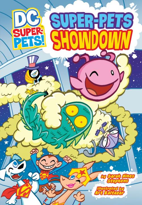Cover of the book Super-Pets Showdown by Sarah Hines Stephens, Capstone