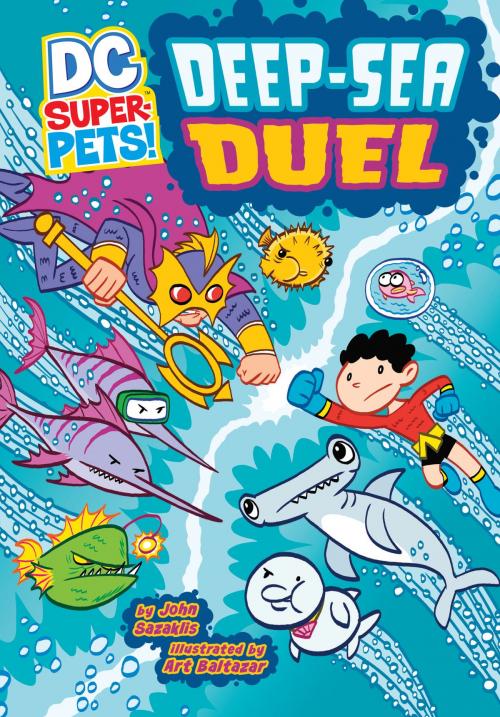 Cover of the book Deep-sea Duel by John Sazaklis, Capstone
