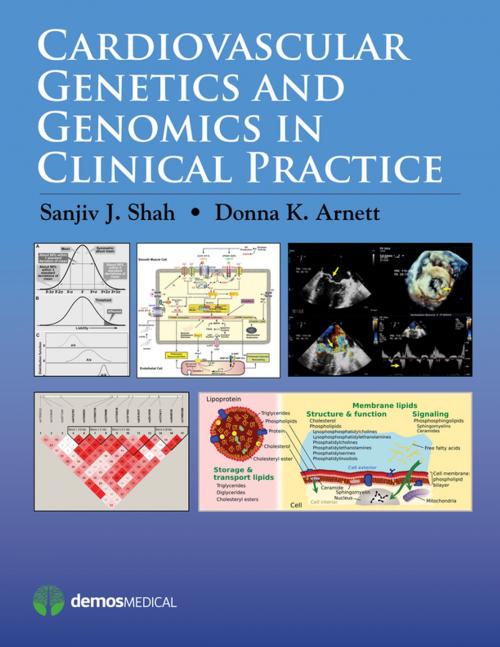 Cover of the book Cardiovascular Genetics and Genomics in Clinical Practice by Sanjiv J. Shah, MD, Donna K. Arnett, PhD, Springer Publishing Company