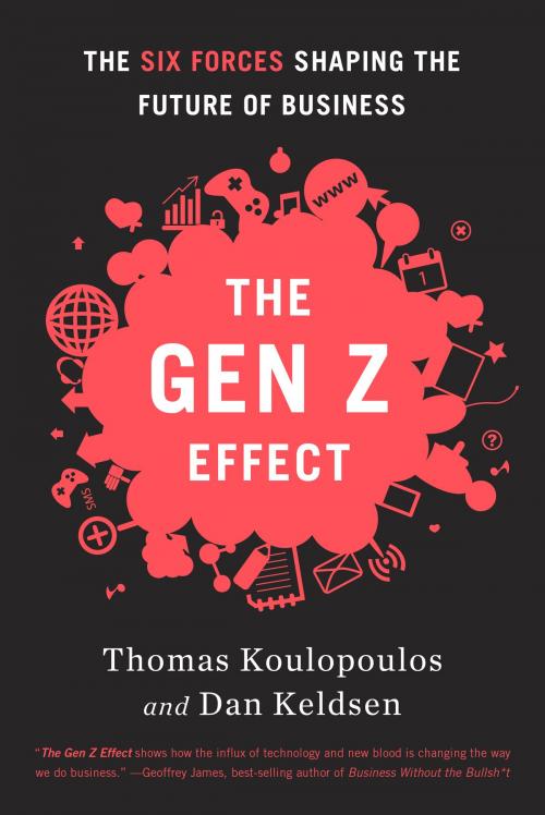Cover of the book The Gen Z Effect by Tom Koulopoulos, Dan Keldsen, Bibliomotion, Inc.