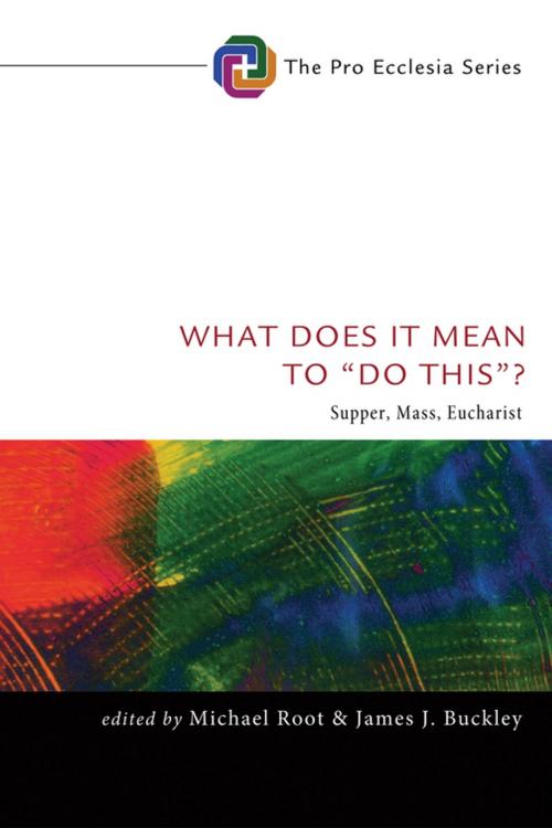 Cover of the book What Does It Mean to “Do This”? by , Wipf and Stock Publishers