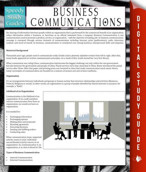 Cover of the book Business Communications by Speedy Publishing, Speedy Publishing LLC