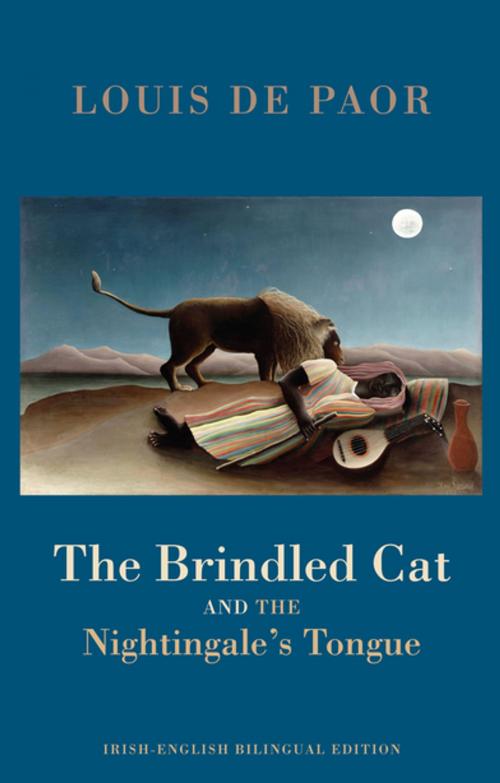 Cover of the book The Brindled Cat and the Nightingale's Tongue by Louis de Paor, Bloodaxe Books