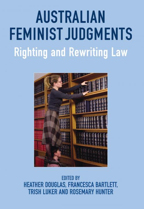 Cover of the book Australian Feminist Judgments by , Bloomsbury Publishing