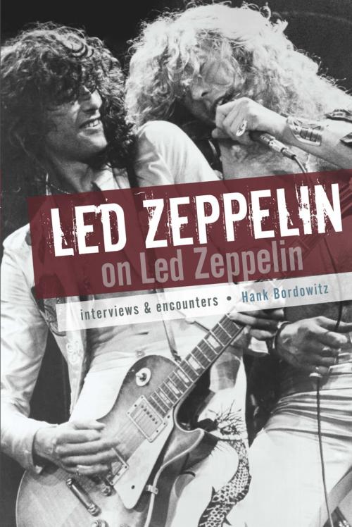 Cover of the book Led Zeppelin on Led Zeppelin by Jeff Burger, Music Sales Limited