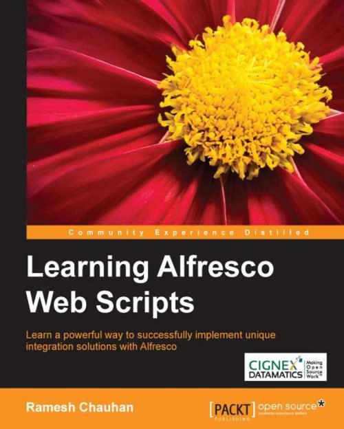Cover of the book Learning Alfresco Web Scripts by Ramesh Chauhan, Packt Publishing