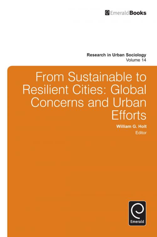Cover of the book From Sustainable to Resilient Cities by , Emerald Group Publishing Limited