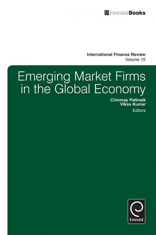 Cover of the book Emerging Market Firms in the Global Economy by , Emerald Group Publishing Limited