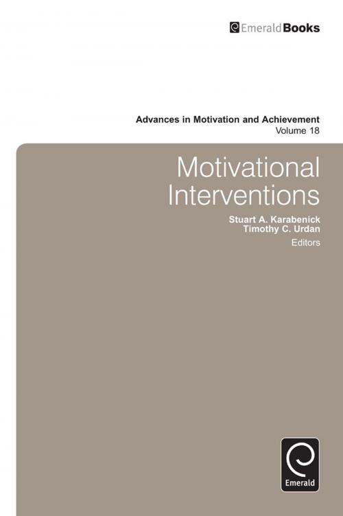 Cover of the book Motivational Interventions by , Emerald Group Publishing Limited