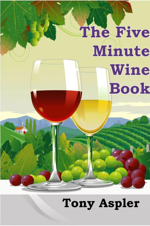 Cover of the book The Five Minute Wine Book by Tony Aspler, Bev Editions
