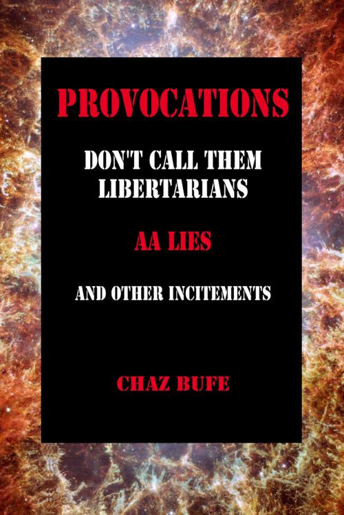 Cover of the book Provocations by Chaz Bufe, See Sharp Press