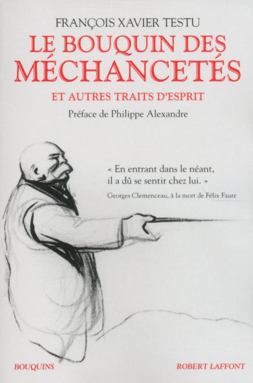 Cover of the book Le Bouquin des méchancetés by Philippe ALEXANDRE, François Xavier TESTU, Groupe Robert Laffont
