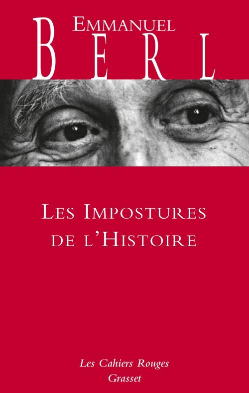Cover of the book Les impostures de l'histoire by Emmanuel Berl, Grasset