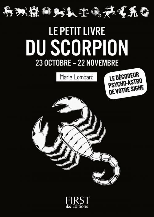 Cover of the book Le Petit Livre du Scorpion by Marie LOMBARD, edi8