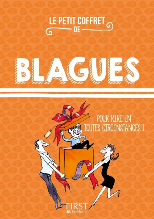 Cover of the book Le petit coffret de Blagues by COLLECTIF, edi8