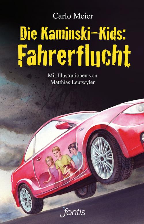 Cover of the book Die Kaminski-Kids: Fahrerflucht by Carlo Meier, 'fontis