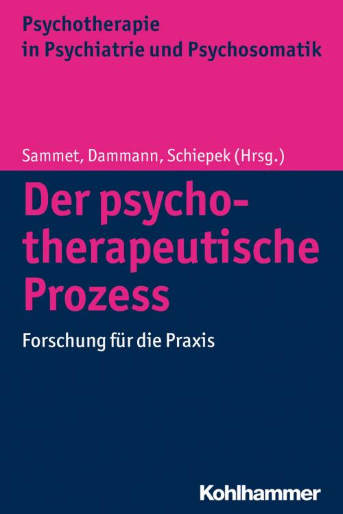 Cover of the book Der psychotherapeutische Prozess by , Kohlhammer Verlag