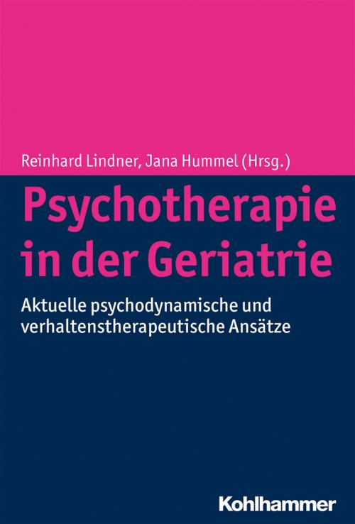 Cover of the book Psychotherapie in der Geriatrie by , Kohlhammer Verlag