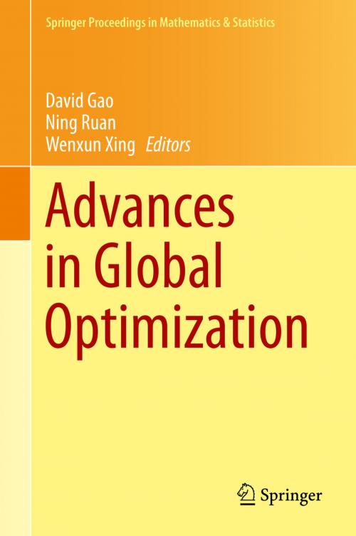 Cover of the book Advances in Global Optimization by , Springer International Publishing