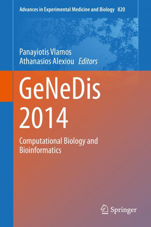 Cover of the book GeNeDis 2014 by , Springer International Publishing
