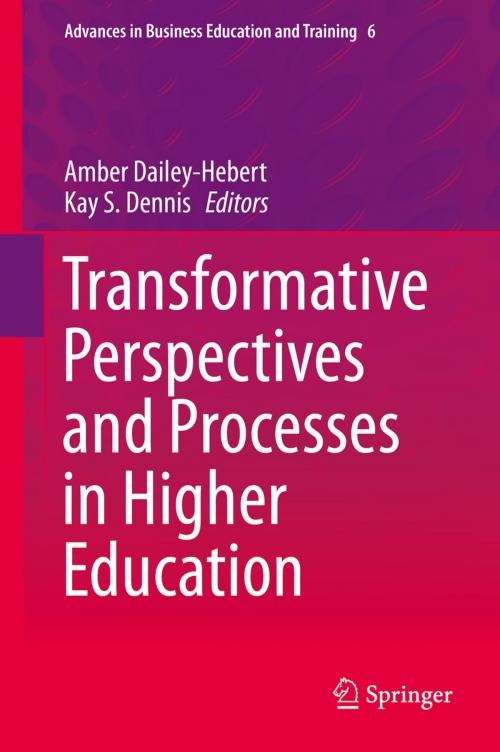 Cover of the book Transformative Perspectives and Processes in Higher Education by , Springer International Publishing