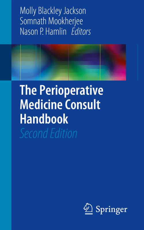 Cover of the book The Perioperative Medicine Consult Handbook by , Springer International Publishing