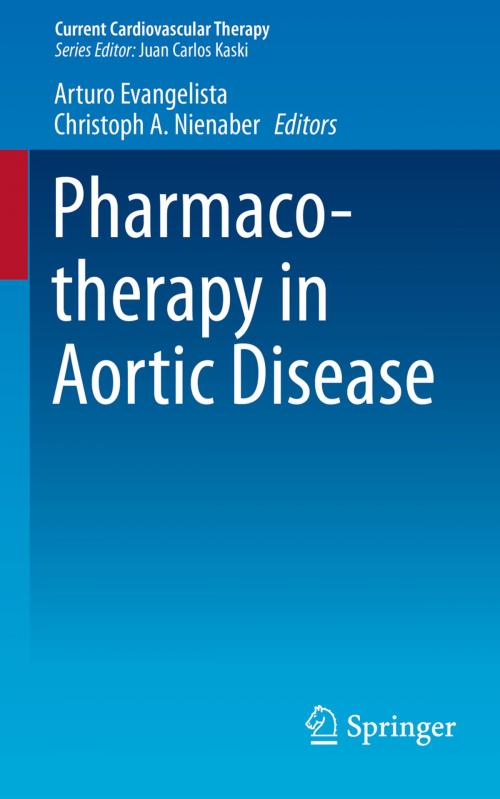 Cover of the book Pharmacotherapy in Aortic Disease by , Springer International Publishing