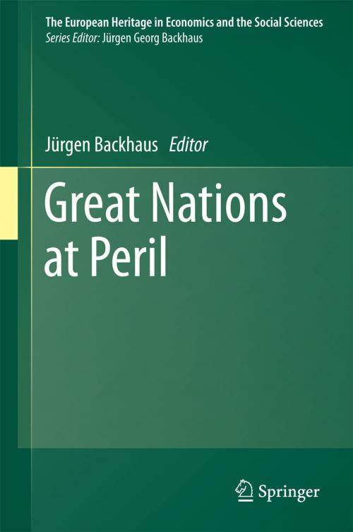 Cover of the book Great Nations at Peril by , Springer International Publishing