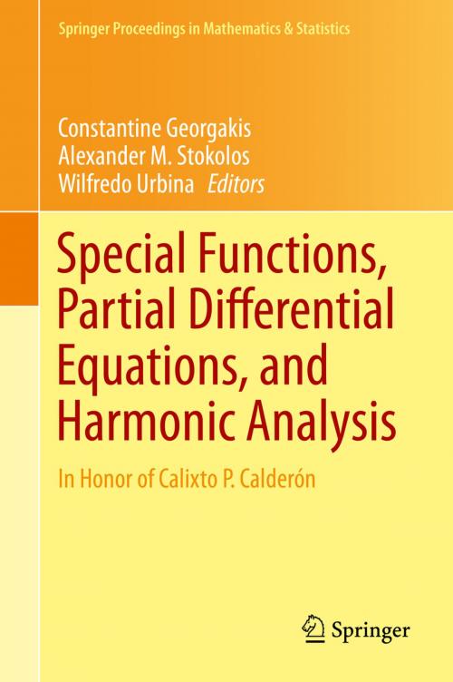 Cover of the book Special Functions, Partial Differential Equations, and Harmonic Analysis by , Springer International Publishing