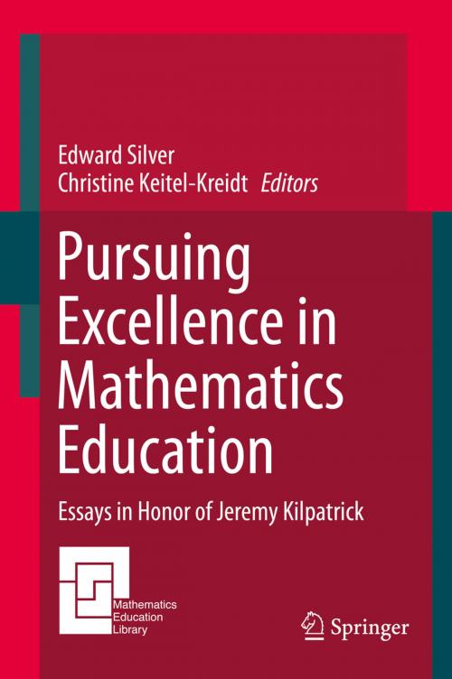 Cover of the book Pursuing Excellence in Mathematics Education by , Springer International Publishing