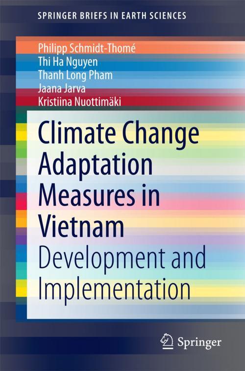 Cover of the book Climate Change Adaptation Measures in Vietnam by Philipp Schmidt-Thomé, Jaana Jarva, Kristiina Nuottimäki, Thi Ha Nguyen, Thanh Long Pham, Springer International Publishing