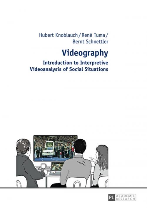 Cover of the book Videography by Bernt Schnettler, René Tuma, Hubert Knoblauch, Peter Lang