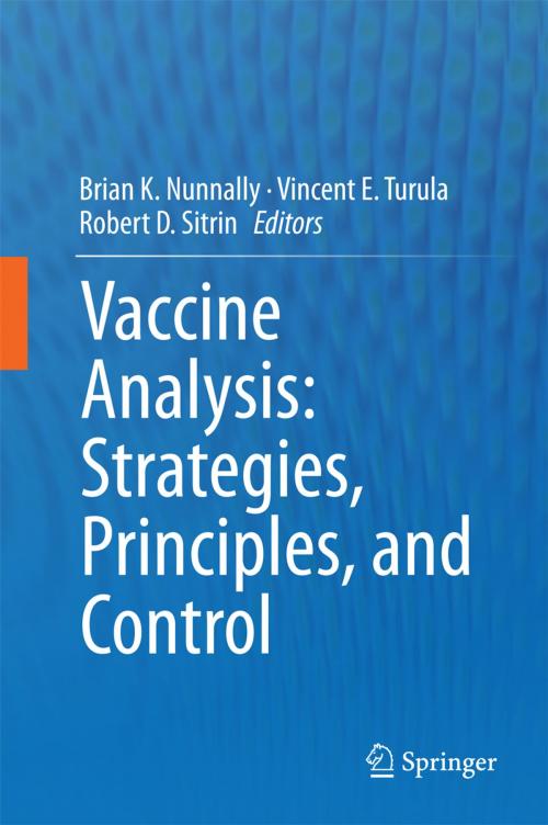 Cover of the book Vaccine Analysis: Strategies, Principles, and Control by , Springer Berlin Heidelberg