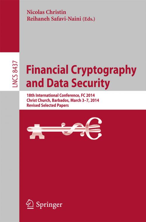 Cover of the book Financial Cryptography and Data Security by , Springer Berlin Heidelberg