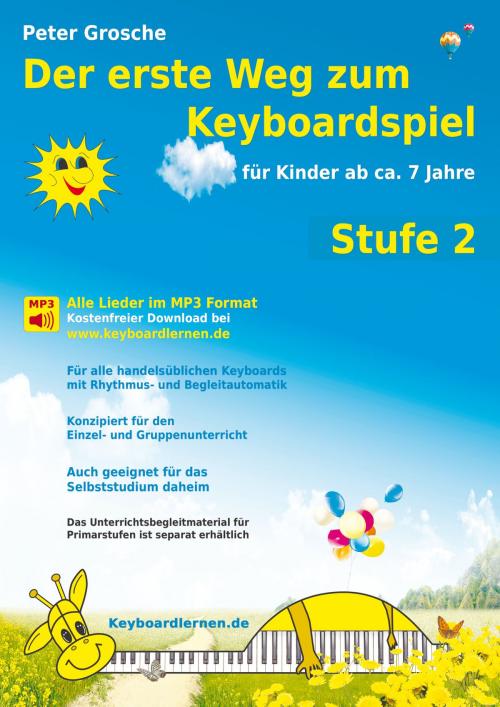 Cover of the book Der erste Weg zum Keyboardspiel (Stufe 2) by Peter Grosche, Books on Demand