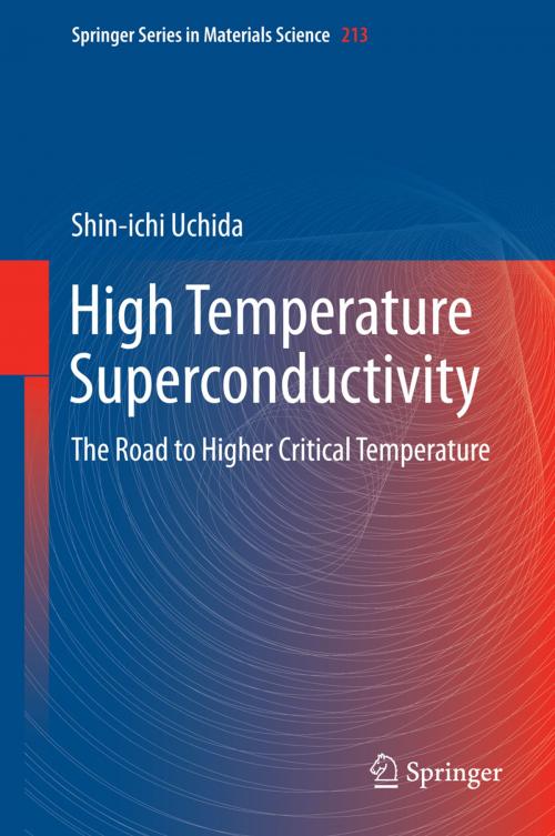 Cover of the book High Temperature Superconductivity by Shin-ichi Uchida, Springer Japan