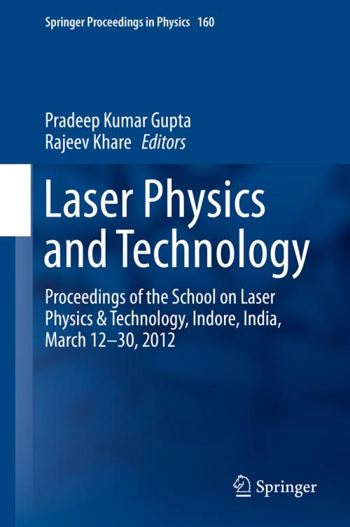 Cover of the book Laser Physics and Technology by , Springer India